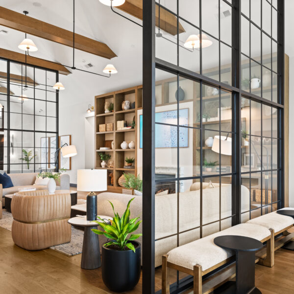 Clubroom area with ample seating